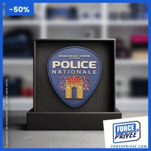 Ecusson Fraternité Police Nouvel An 2026