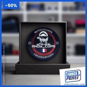 Ecusson Officiel Andy Cops Promo