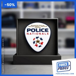 Ecusson Fraternité Police Finale League des Champions